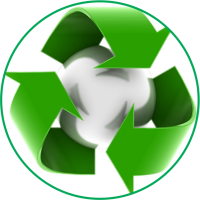 Logo de reciclaje Web